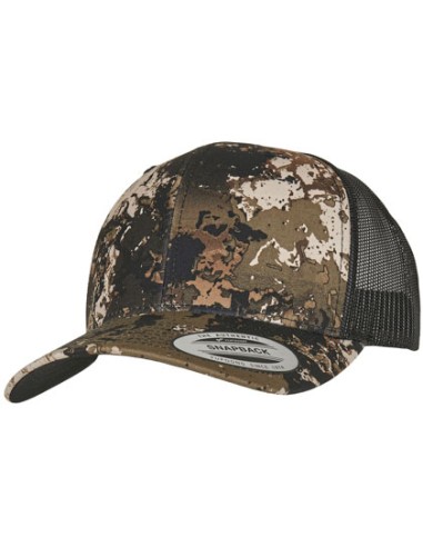 FLE-6606VC-YP Classics® Veil Camo™ Retro Trucker Cap